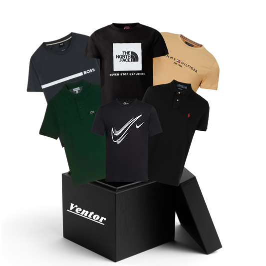 Box T-shirt et Polo de marque | 50 pcs 🌞